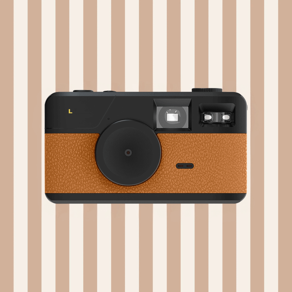 Moment kamera uden skærm – brun – forside